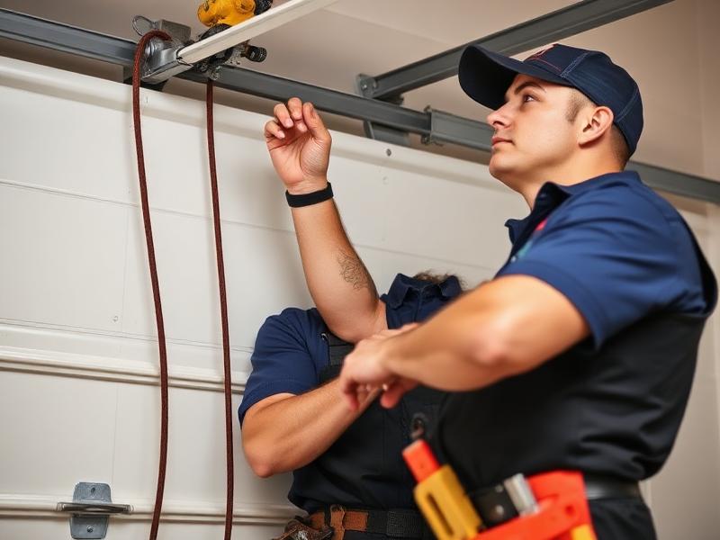 Garage Door Yanceyville certified technician with professional tools